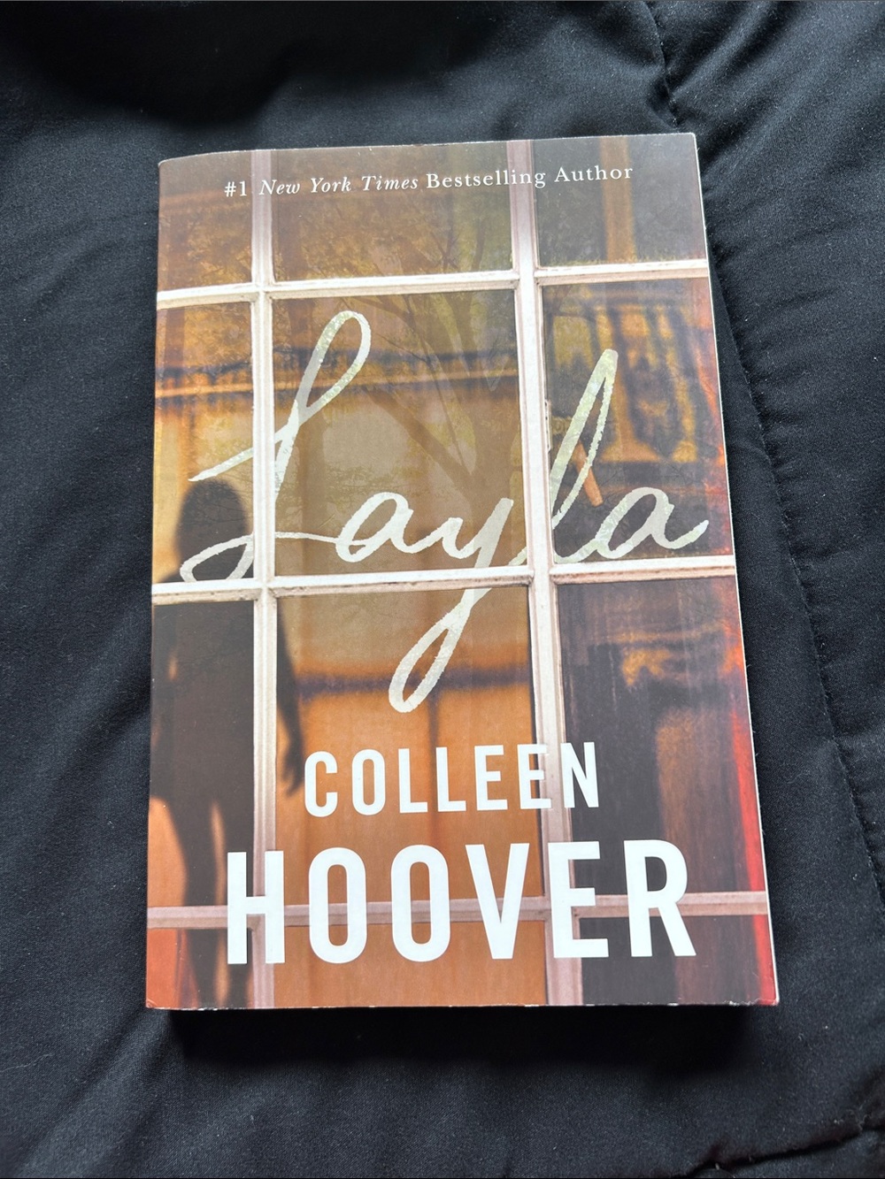 Layla by Colleen Hoover - Paperback Book in Warm Brown & Cream Cover